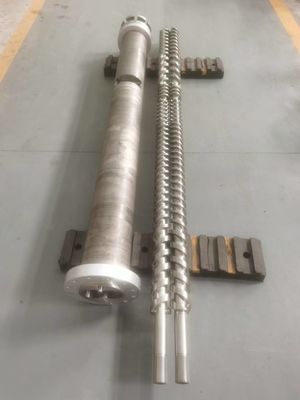 Krauss Maffei Kmd75 Parallel Twin Screw and Barrel